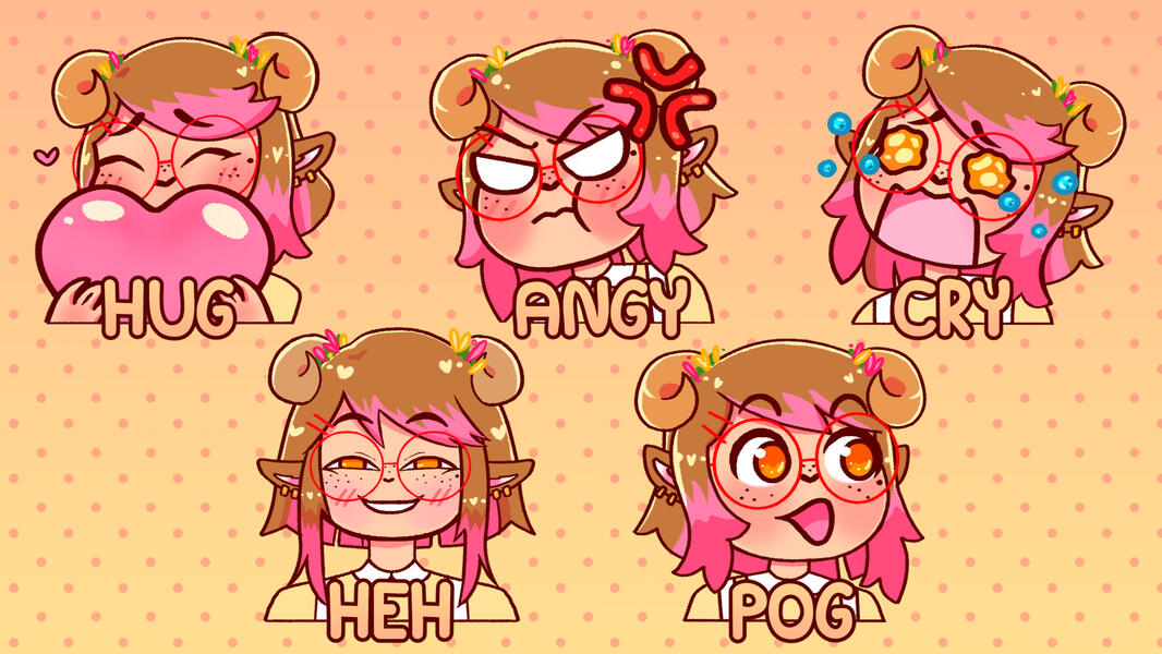 5 Shaded Emotes: $50